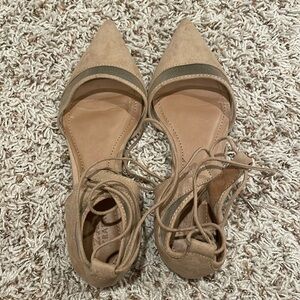 Zara pointed ballet flats size 36